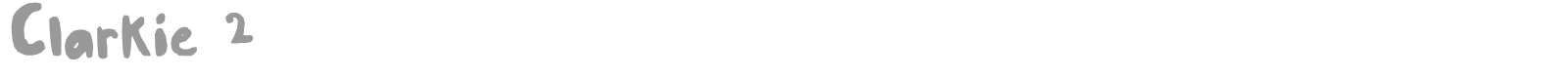 Clarkie 2 font preview